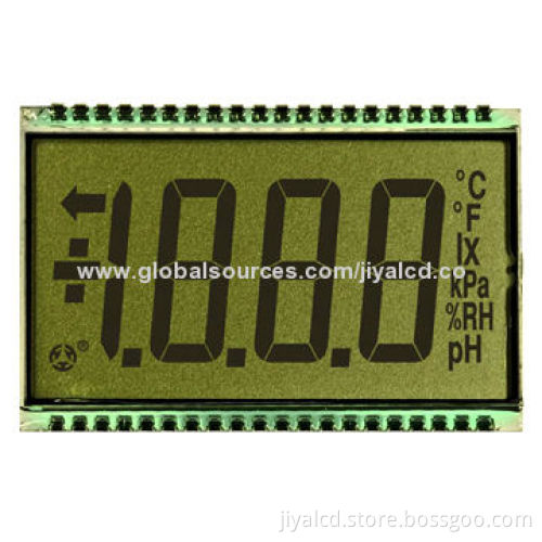 Segment LCD Panel, Meters and Instrument, Multimeter Display, TN, Positive